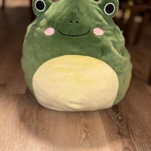 Squishmallows Gloria the dark green Frog 12”